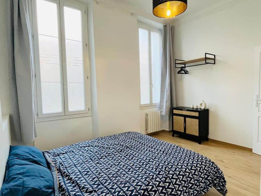 Pleasant 3-Bedroom Flat In The Center Of Marseilles Exterior foto